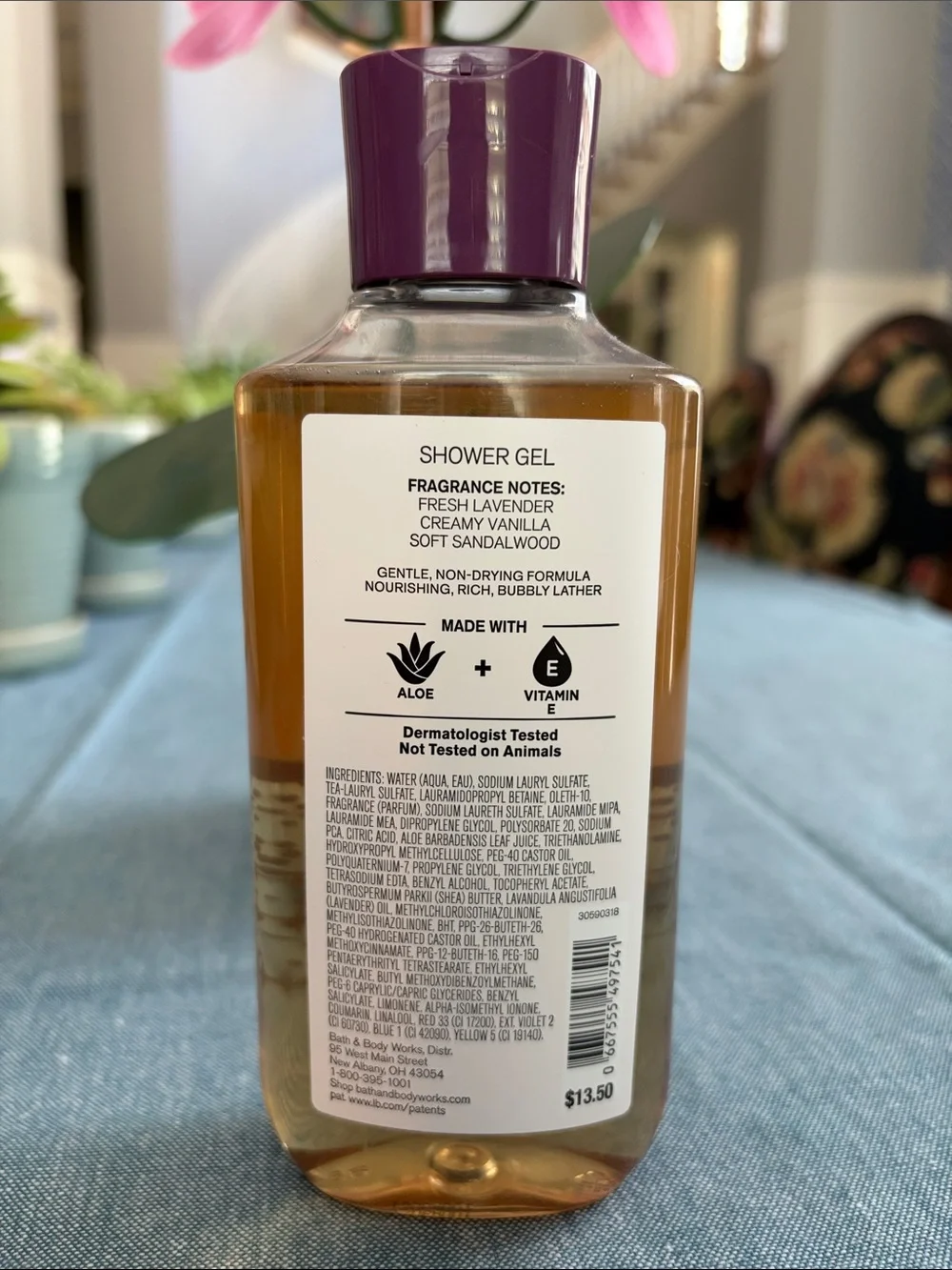Bath & Body Works Cozy Sunday Morning body wash